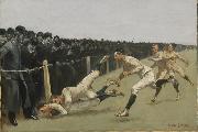 Frederic Remington, Touchdown